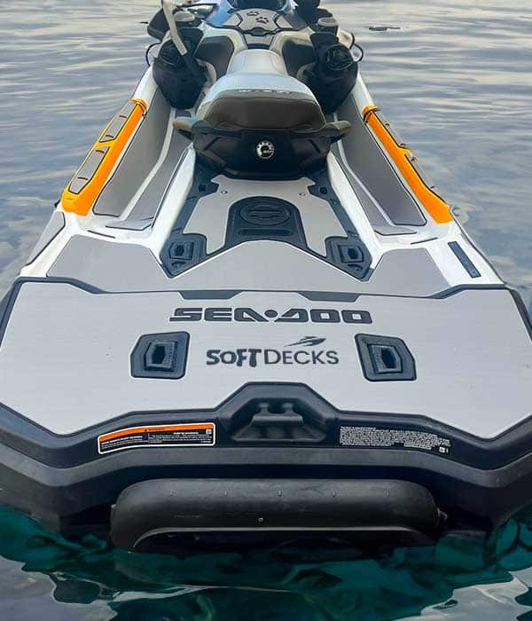 eva foam jet ski in water seadoo